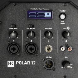HK Audio POLAR 12 PA Sjlesystem inkl beskyttelsescover &amp; taske