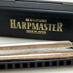 Suzuki MR-200 Harpmaster Mundharmonika Tone C 10 Huls Diatoniske Mundharpe inkl. opbevarings�ske