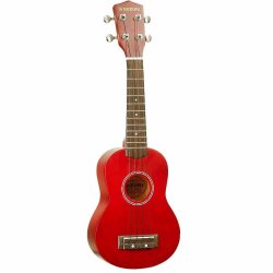 Suzuki SUK-1 Soprano Ukulele Pakke inkl. taske, rem &amp; tilbeh�r