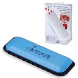 Suzuki AW-1 Airwave Speciel Designet B�rne Mundharmonika (bl�)  