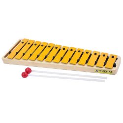 Suzuki MSG-13 Mini Sopran Klokkespil inkl. 2 k�ller (13 toner) 