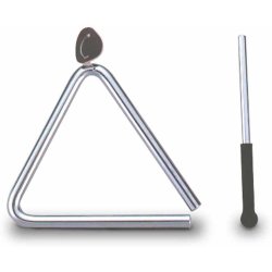 Suzuki ST-10 Koncert Triangel inkl. beater, l�der taske &amp; holder (10 cm)