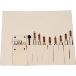 Meinl Sonic Energy TFCB Stemmegaffel Opbevarings Rulle Taske (plads til 9 stemmegafler + tilbehr) 