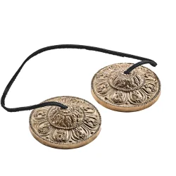 Meinl Sonic Energy TINGSHA-OR 3.15" Hndlavet Tibetansk Ornamental Tingsha inkl. bomulds pose