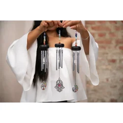 Meinl Sonic Energy TOLCC12MINI Mini Life Of Tree Chakra Chimes (30 Cm, 65 Gram, Slv)