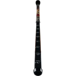 Meinl Percussion TSDDG1-BK Trombone Didgeridoo (91 Cm - 157 Cm, Sort, G♯ - C Kromatisk Stemt)