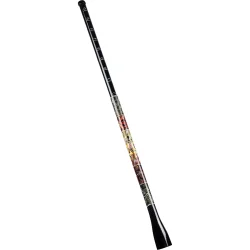 Meinl Percussion TSDDG1-BK Trombone Didgeridoo (91 Cm - 157 Cm, Sort, G♯ - C Kromatisk Stemt)