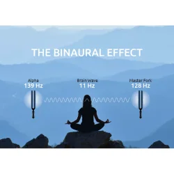 Meinl Sonic Energy TTF-ALPHA Binaural Terapeutisk Stemmegaffel (Alpha 139 Hz)