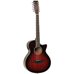 Tanglewood  TW12VCEAVB 12 String Venetian Cutaway western guitar