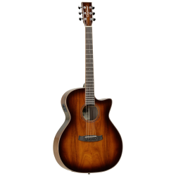 Tanglewood TW4EVCKOA Grand Auditorium Venetian Western Guitar