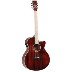 Tanglewood TW4BLB Super Folk Cutaway Western Guitar