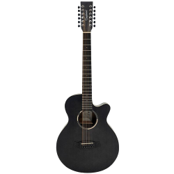 Tanglewood TWBBSFCE12 12 String Super Folk Cutaway Western Guitar