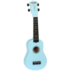 Tanglewood TWTSPSBL Tiare Serien Sopran Ukulele inkl. taske (Bl� Satin) 