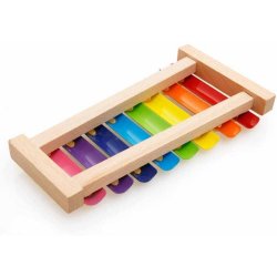 Xylofon DF918-B m/8 farverige metal toner