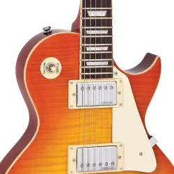 Vintage V100HB ReIssued Honeyburst Elektrisk Guitar 