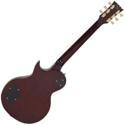 Vintage V100TSB ReIssued Tobacco Sunburst Elektrisk Guitar