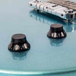 Vintage V120GHB ReIssued Gun Hill Blue Elektrisk Guitar