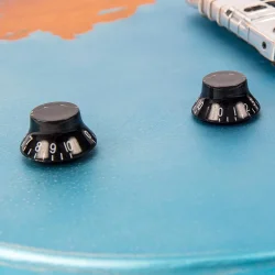 Vintage V120MRGHB ICON Distressed Gun Hill Blue Over Sunburst Elektrisk Guitar