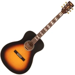 Vintage V130VSB Historic Series 'Folk' Acoustic Vintage Sunburst Western Guitar