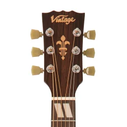 Vintage V160VSB Historic Series 'Orchestra' Acoustic Vintage Sunburst Western Guitar