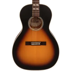 Vintage V180VSB Historic Series 'Parlour' Acoustic Vintage Sunburst Western Guitar