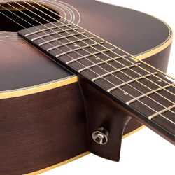 Vintage V300AQ Akustisk Folk Western Guitar (Antiqued)