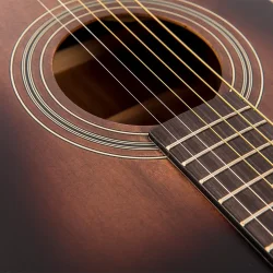 Vintage V300AQ Akustisk Folk Western Guitar (Antiqued)