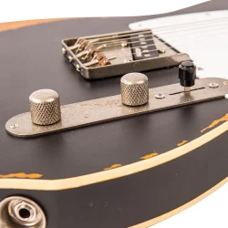 Vintage V59MRBK ICON Distressed Black Elektrisk Guitar