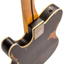 Vintage V59MRBK ICON Distressed Black Elektrisk Guitar