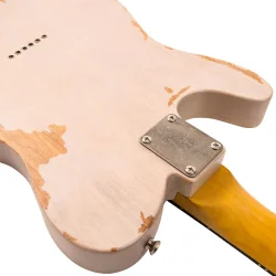 Vintage V62MRAB ICON Distressed Ash Blonde Elektrisk Guitar 