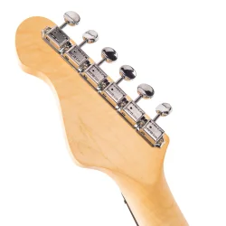 Vintage V6CAB ReIssued Candy Apple Blue Elektrisk Guitar