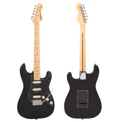 Vintage V6HMBB ReIssued Boulevard Black Elektrisk Guitar