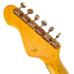 Vintage V6HMRSB ICON Distressed Tobacco Sunburst Elektrisk Guitar 