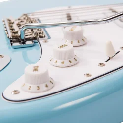 Vintage V6LB ReIssued Laguna Blue Elektrisk Guitar