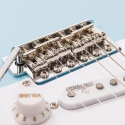 Vintage V6LB ReIssued Laguna Blue Elektrisk Guitar