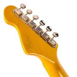 Vintage V6MFR ReIssued Firenza Red Elektrisk Guitar