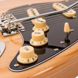 Vintage V6MNAT ReIssued Natural Ash Elektrisk Guitar