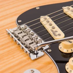 Vintage V6MNAT ReIssued Natural Ash Elektrisk Guitar