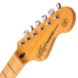 Vintage V6MNAT ReIssued Natural Ash Elektrisk Guitar