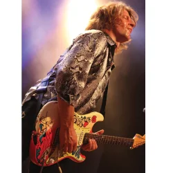 Vintage V6MRHDX Thomas Blug Signature 'Summer of love' Elektrisk Guitar