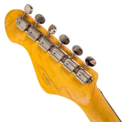Vintage V6MRSSB ICON Distressed Sunburst Elektrisk Guitar