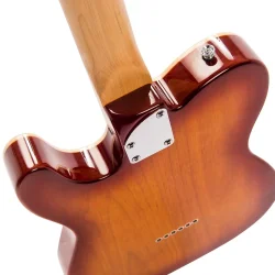 Vintage V72FTB ReIssued Custom Spec Flame Tobacco Burst Elektrisk Guitar