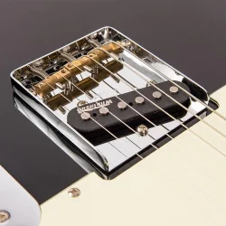 Vintage V75BK ReIssued Boulevard Black Elektrisk Guitar