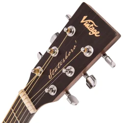 Vintage V880WK Statesboro' 'Parlour' Acoustic Whisky Sour Western Guitar 