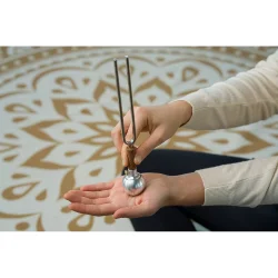 Meinl Sonic Energy VF-RL Stor, Rund, Slv Stemmegaffels Vibrations Fod - 98 gram