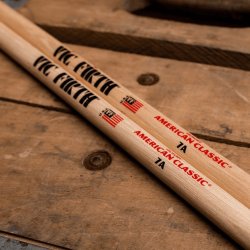 Vic Firth 7A American Classic� 7A Wood Tip Trommestikker