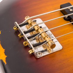 Vintage VJ74MRSSB ICON Bass Distressed Sunset Sunburst 4-strenget Elektrisk Bas