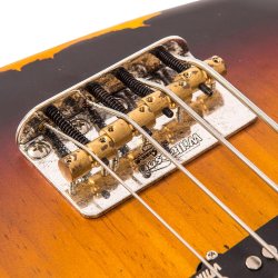 Vintage VJ74MRSSB ICON Bass Distressed Sunset Sunburst 4-strenget Elektrisk Bas