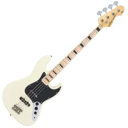 Vintage VJ74VT-VJ74MVW ReIssued Maple Fingerboard Bass Guitar Vintage White 4-strenget Elektrisk Bas