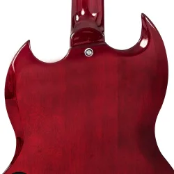 Vintage VS4CR ReIssued Bass Guitar Cherry Red 4-strenget Elektrisk Bas